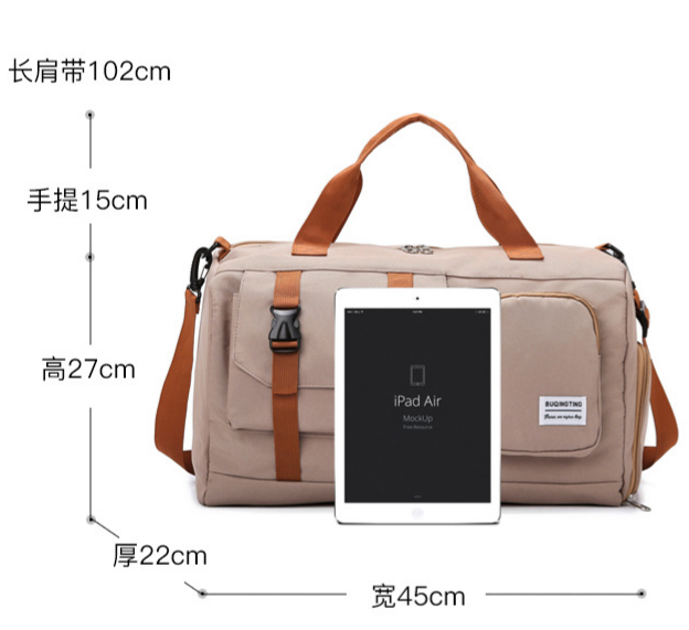 [vendor] Minimalist Sports Duffel Bag ,Large Capacity Gym Tote