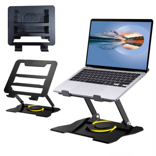 [vendor] 360 Metal Portable Laptop Tablet Stand Riser Bracket
