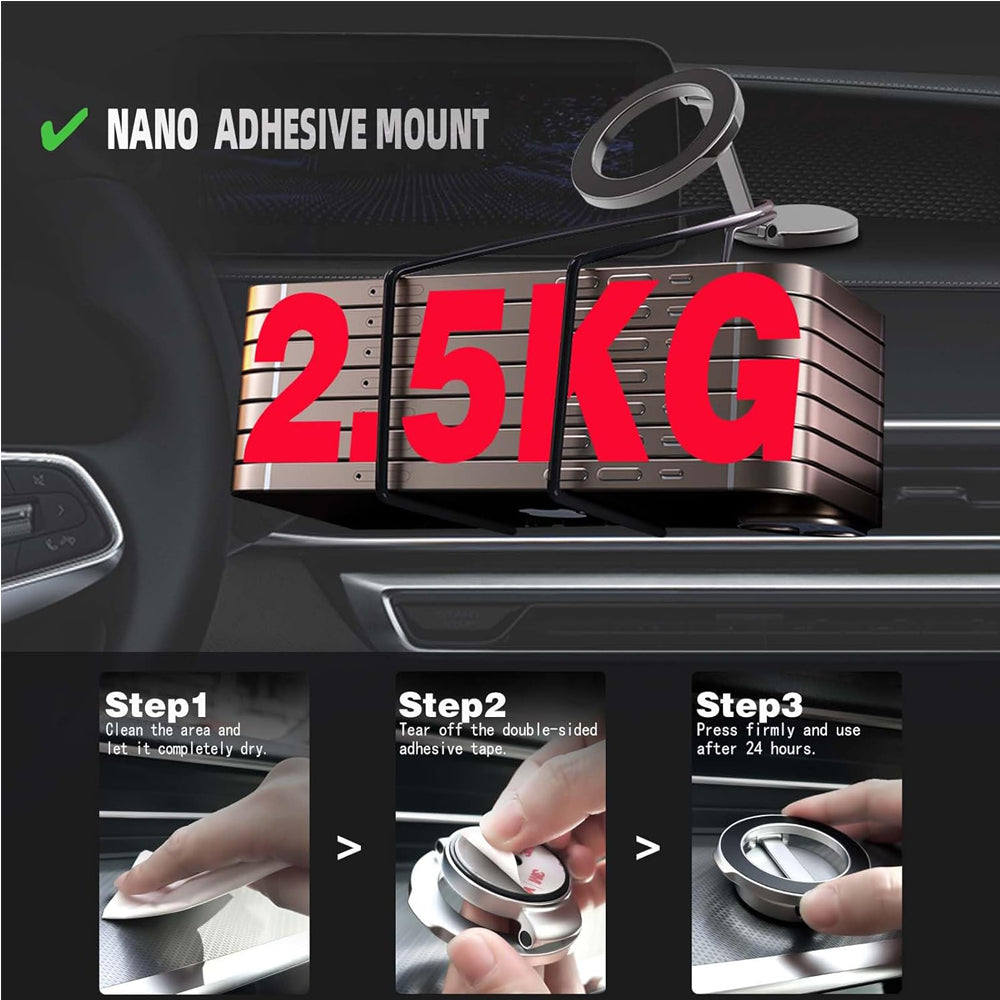 [vendor] Mobile Phone Holder, Adjustable Magnetic Car Phone Holders