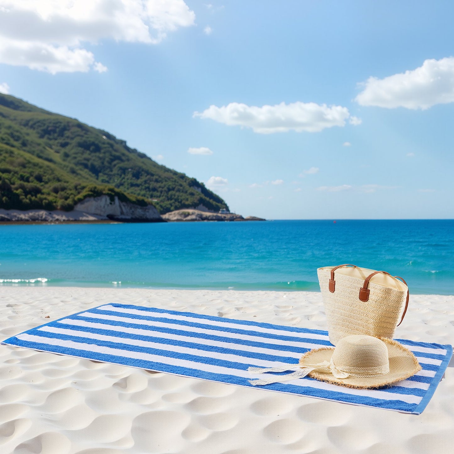 [vendor] Beach Towel 4 Pack Large Pool Towel 30 X 60 In