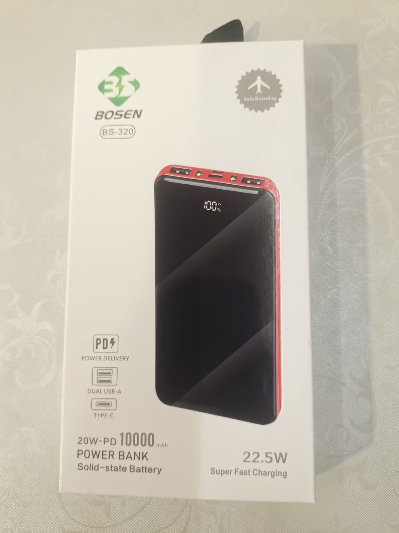 [vendor] Portable Power Bank Fast Charging Universal Battery Pack