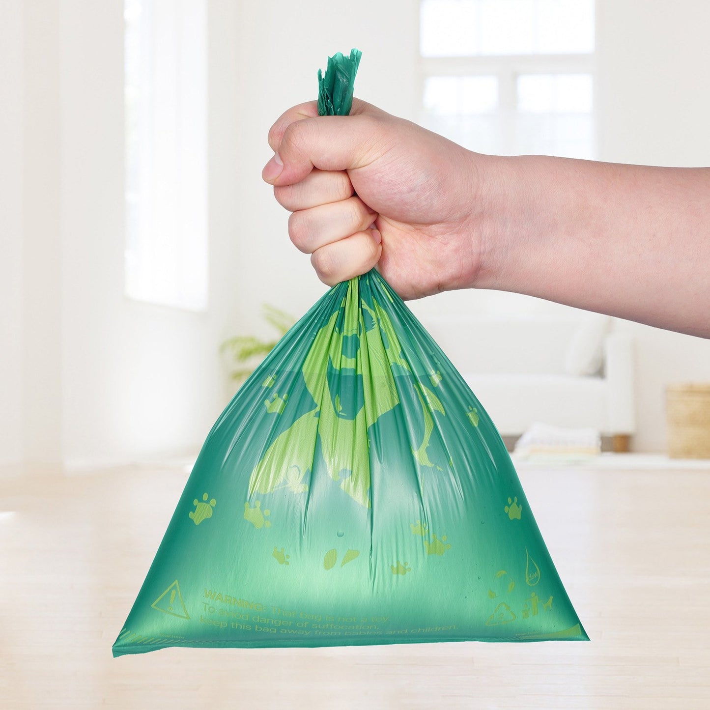 [vendor] Thick Dog Poop Waste Bags Refill Rolls 270PCS Lavender Scented