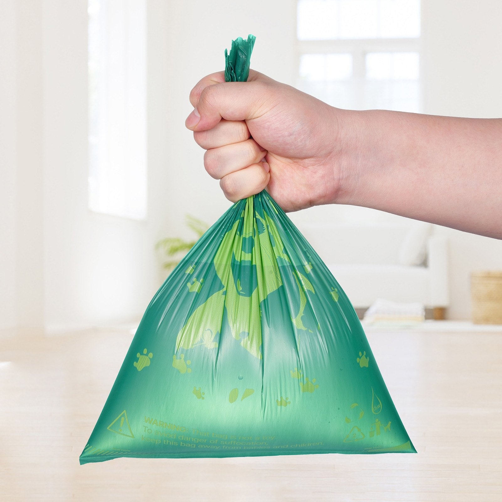 [vendor] Thick Dog Poop Waste Bags Refill Rolls 270PCS Lavender Scented