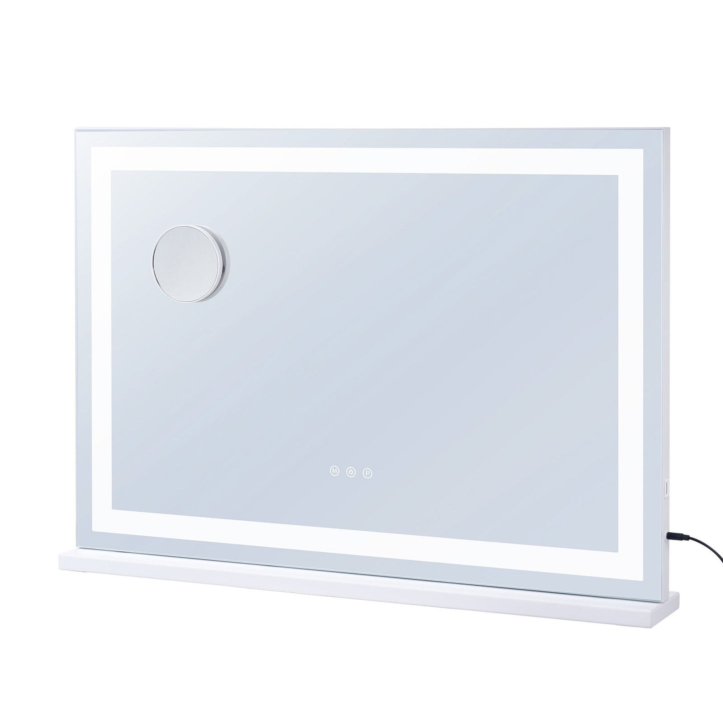 [vendor] Lighted Makeup Mirror 3 Color Vanity W/ USB Desktop