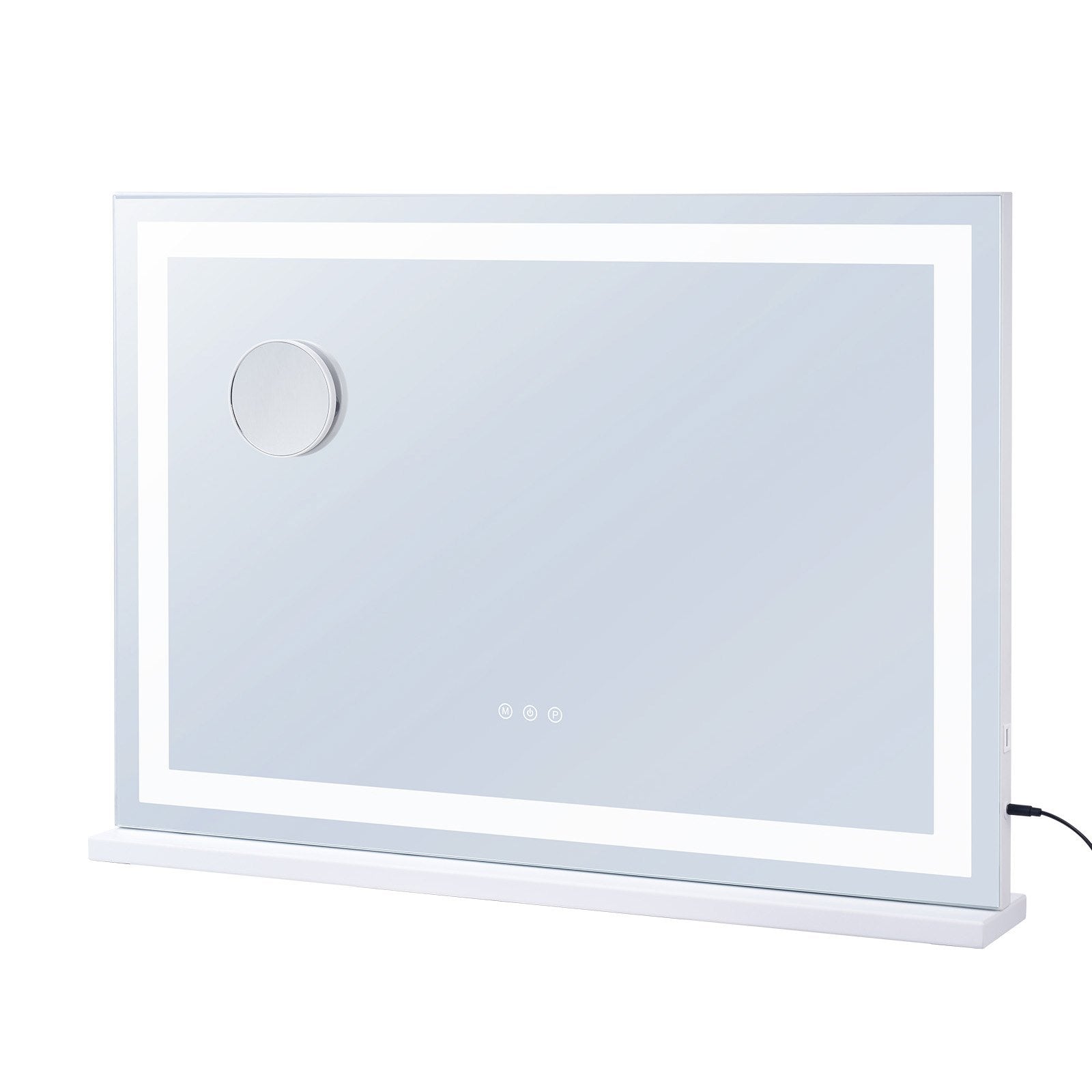 [vendor] Lighted Makeup Mirror 3 Color Vanity W/ USB Desktop