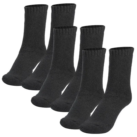 [vendor] 3 Pairs Men Warm Wool Socks Soft Cozy Winter Thermal