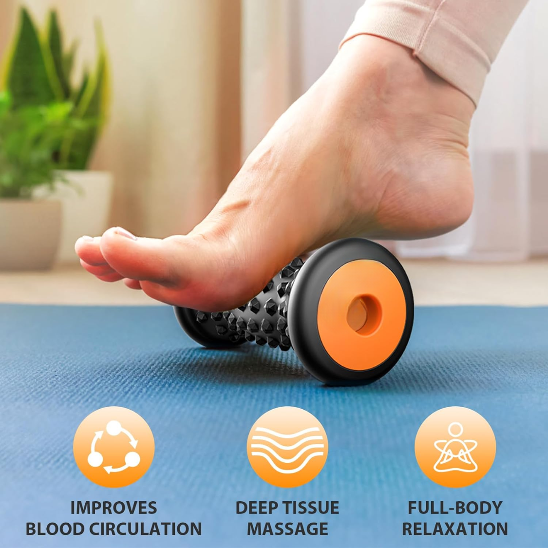 [vendor] Foot Massager Roller For Plantar Fasciitis Relief