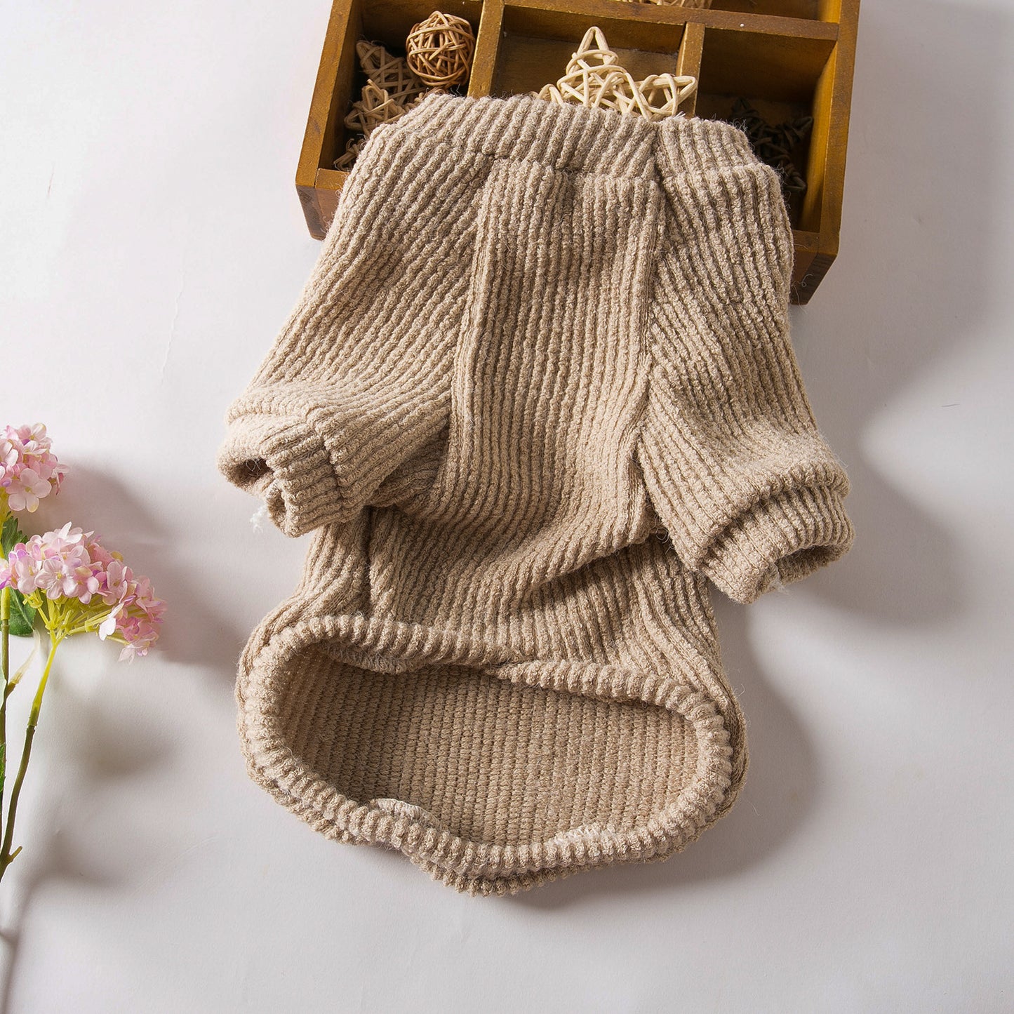 [vendor] Pet Dog Clothes Sweater Pullover Bichon Pomeranian Teddy Schnauzer