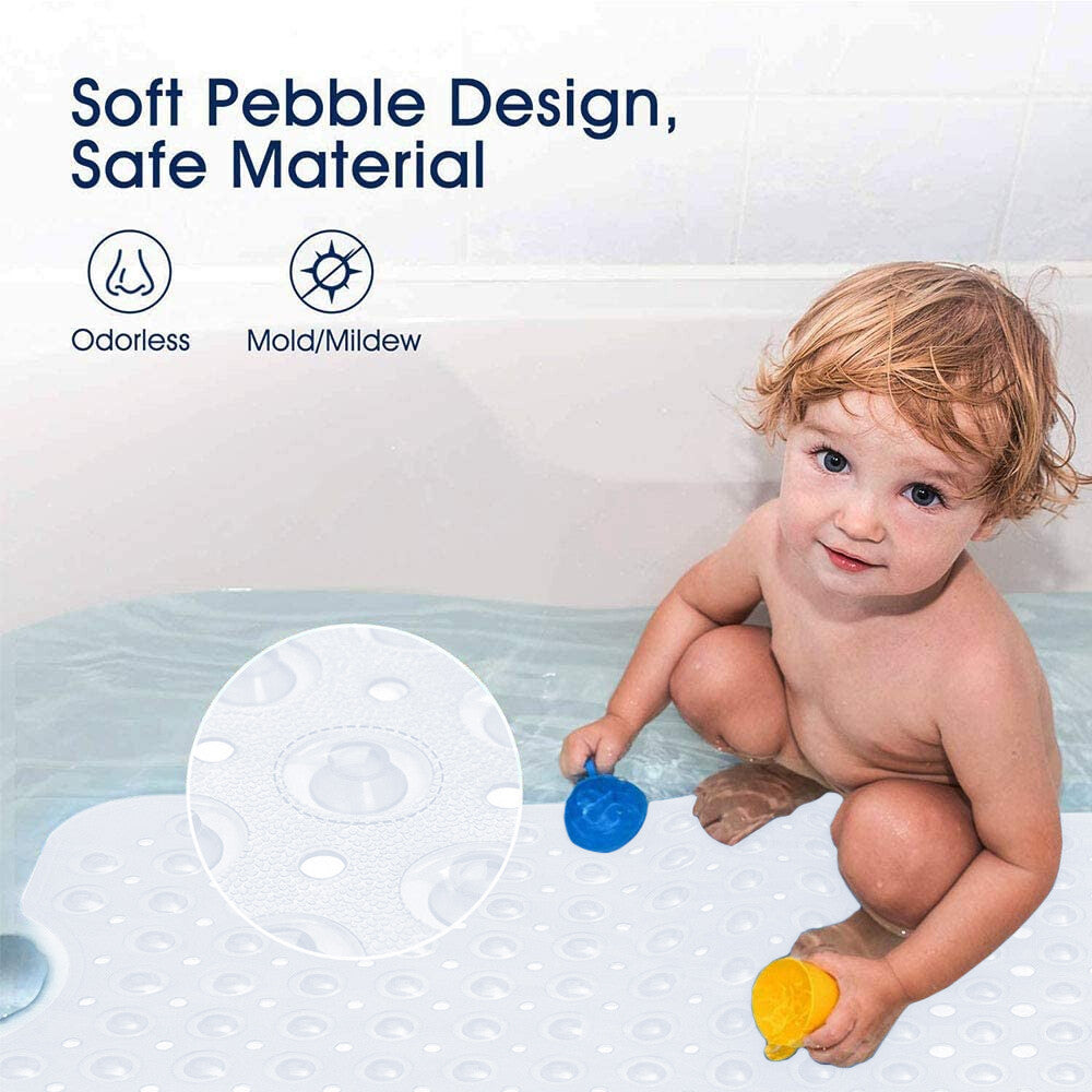 [vendor] Non Slip Bath Mat Extra Large Shower Mat Bathtub