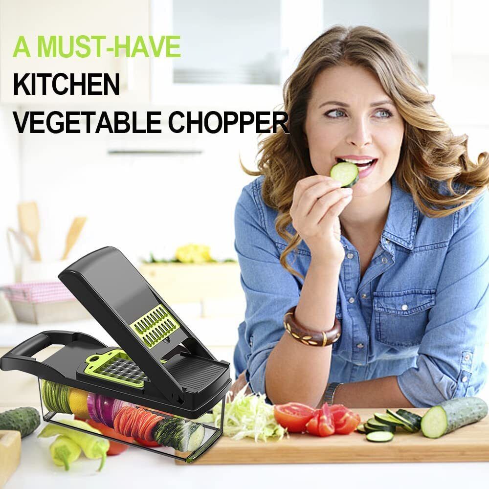 [vendor] 16 In 1 Vegetable Chopper, Salad Fruit Vegetable Food
