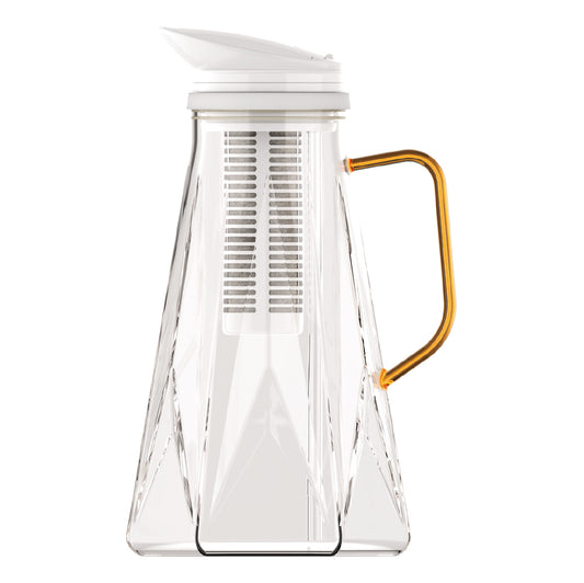 [vendor] Glass Water Filter Jug - 1.8L Filter Water Jug With