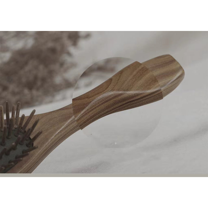[vendor] Natural Green Sandalwood Massage Comb, Hair Comb, Wooden