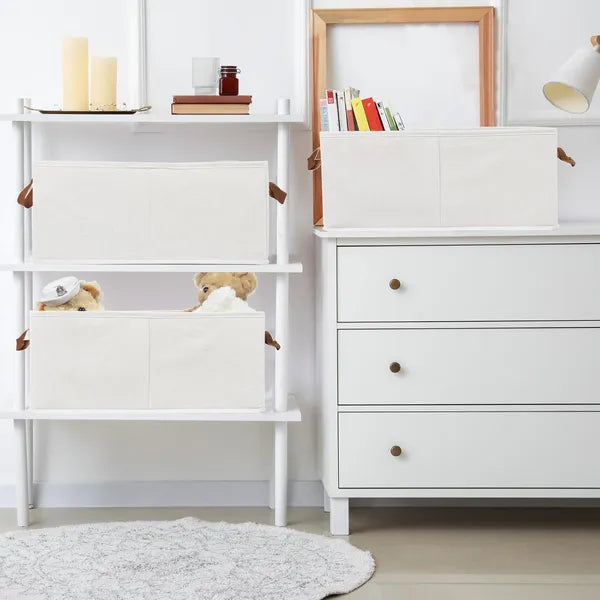 [vendor] Pack Of 3 Large Capacity Storage Bins Closet Organizer