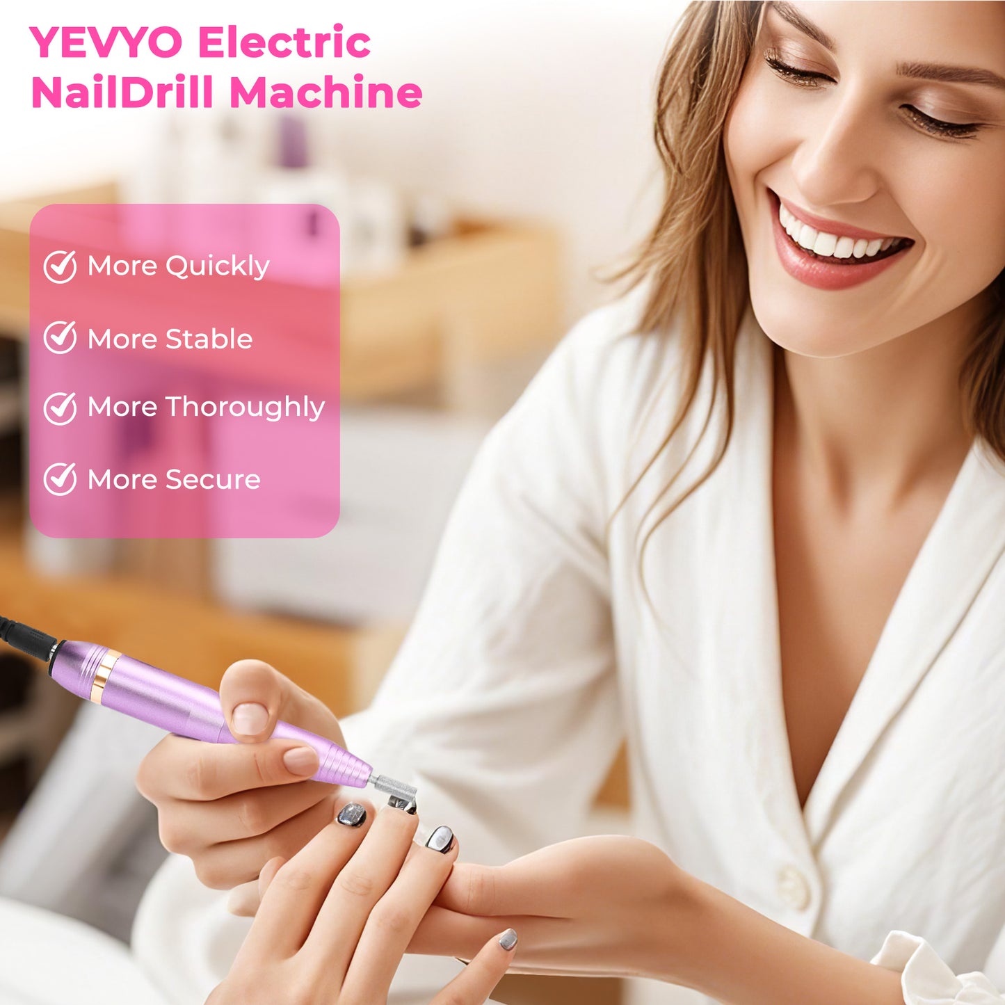 [vendor] Portable Electric Nail Drill, Professional Nail File Kit