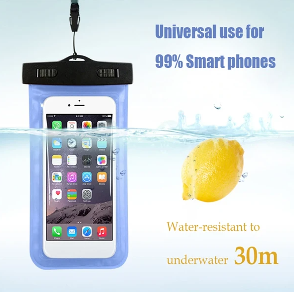 [vendor] 3 Pack Waterproof Floating Cell Phone Pouch Dry Bag Case