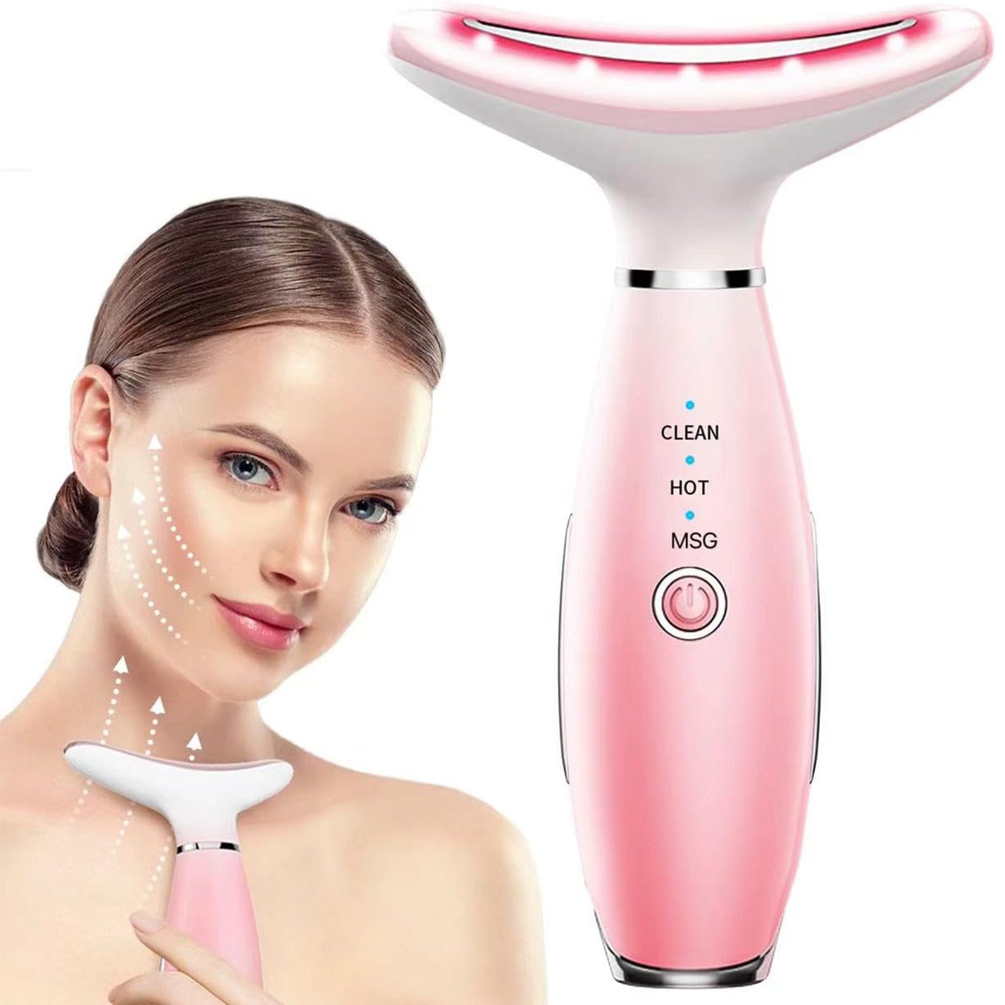 [vendor] Neck Face Massager, Skin Care Face Massage Tool, 3-in-1