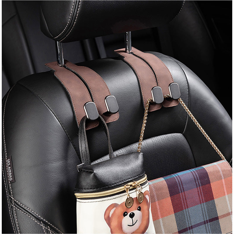 [vendor] 4pcs Car Seat Back Phone Holder Hook,Car Purse Hook