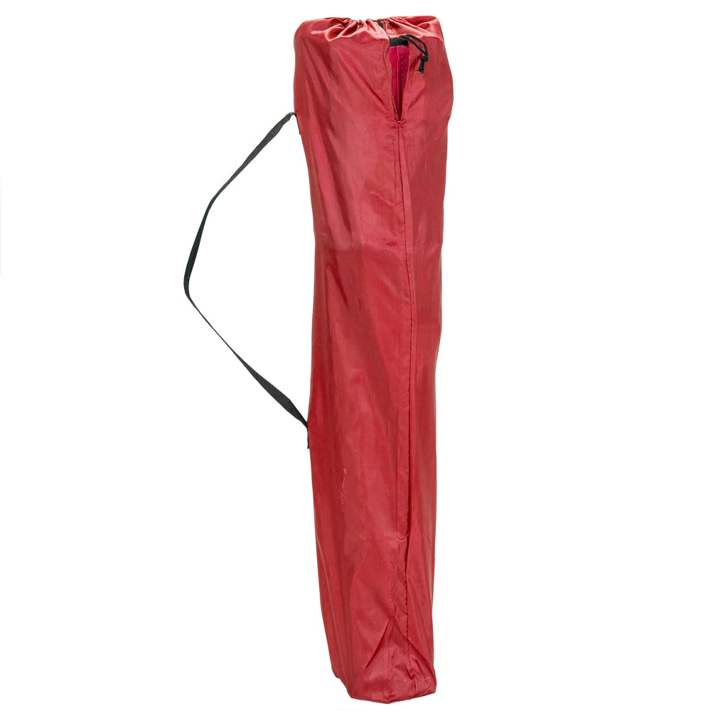 [vendor] Camping Chair, Black Frame Red Oxford Cloth