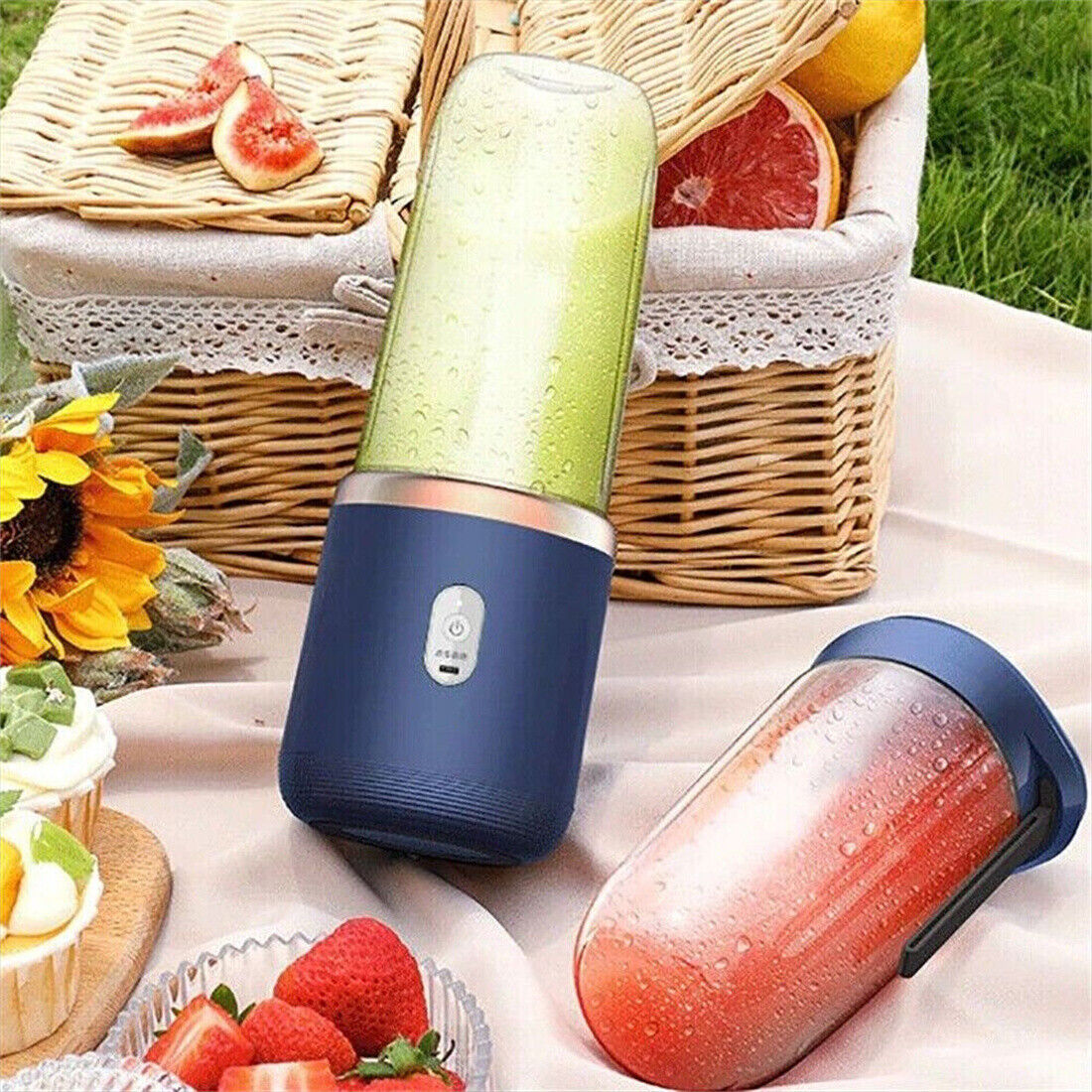 [vendor] Electric Mini Juice Maker Portable Blender Smoothie