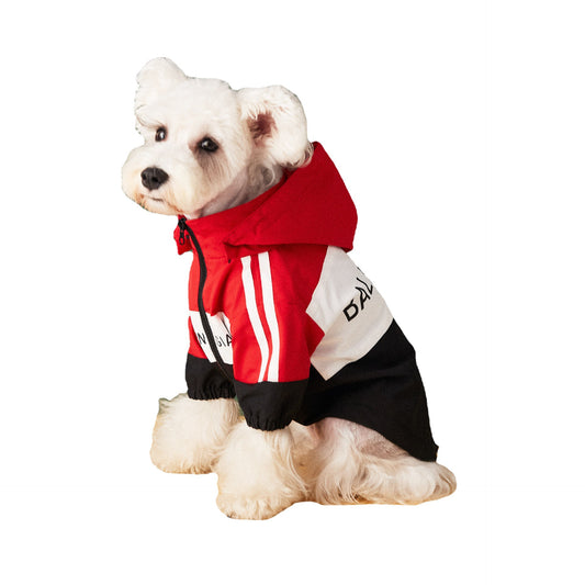 [vendor] Dog Clothes Waterproof Raincoat Jacket