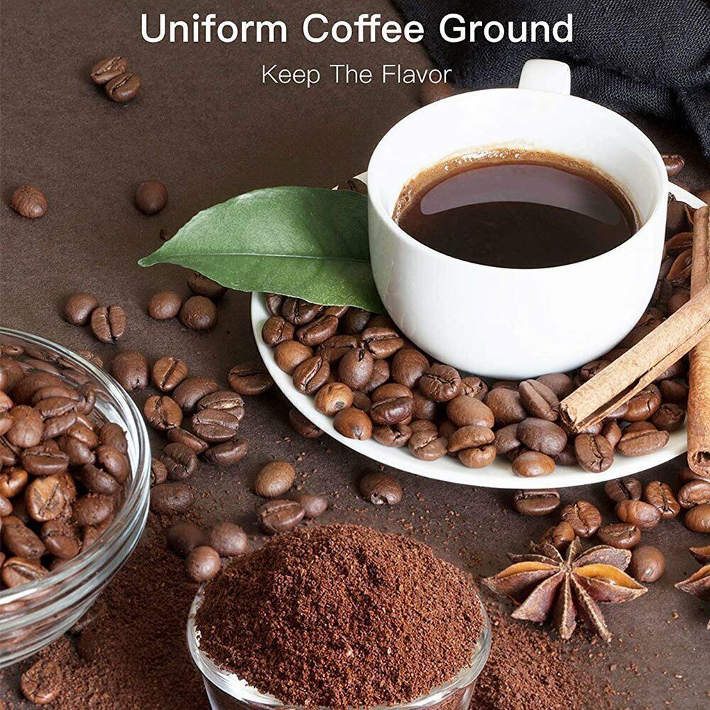 [vendor] Electric Coffee Grinder, Matte Blade Mill For Coffee
