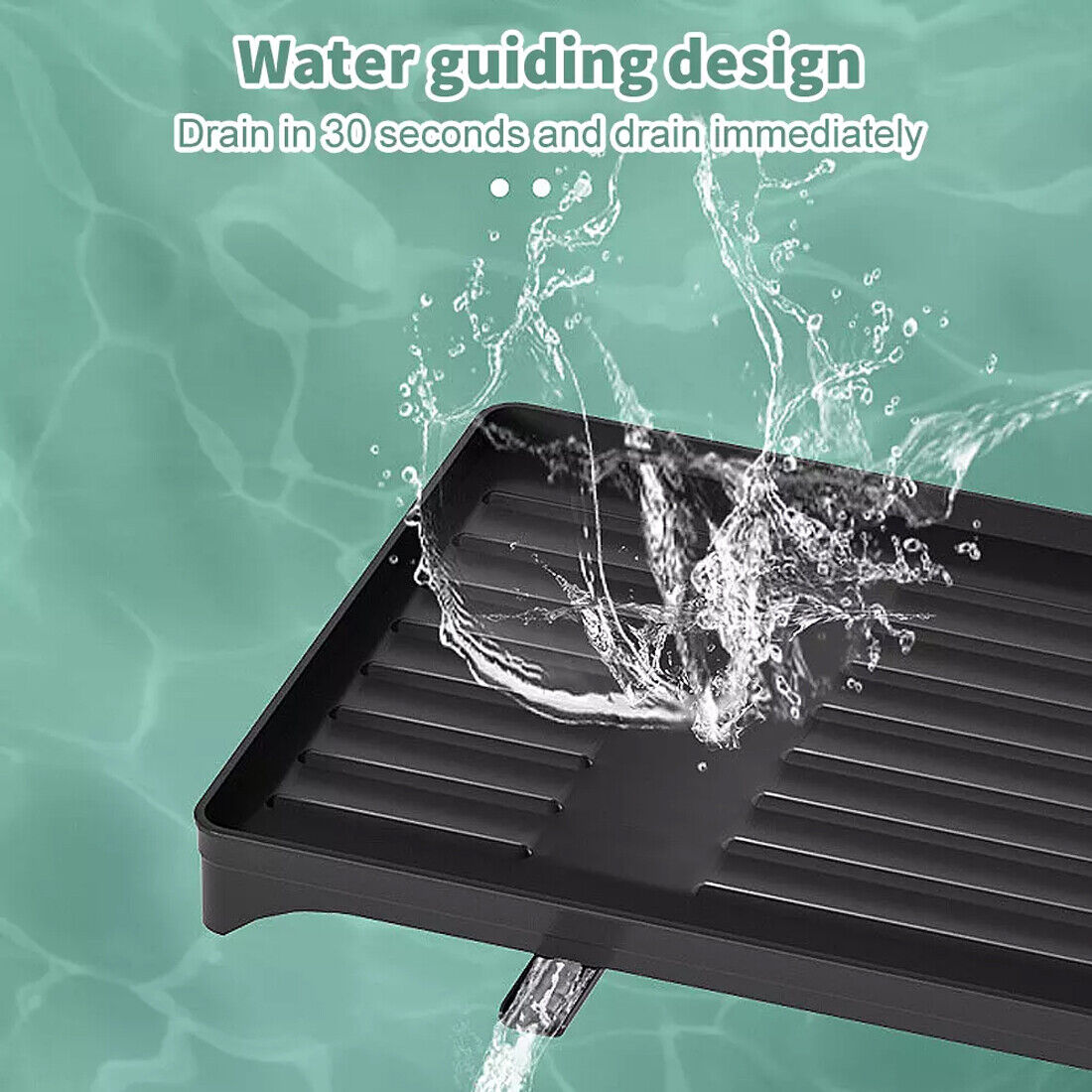 [vendor] NEW 2TIER KITCHEN SINK DISH DRAINER RACK WITH DRIP TRAY