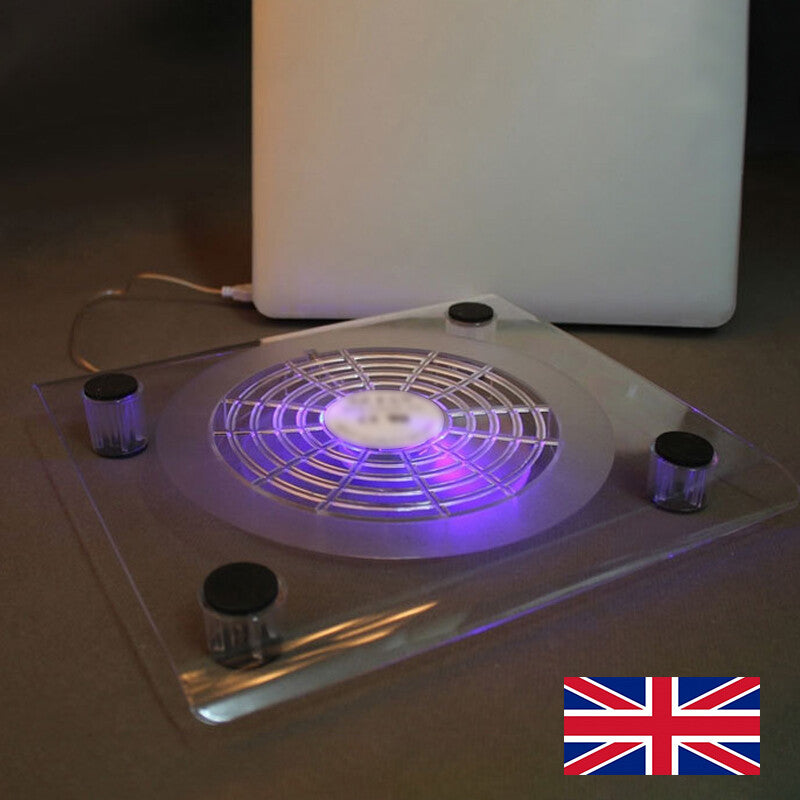 [vendor] 10 -15 Laptop Cooling Pad 1 USB Powered Fan Notebook