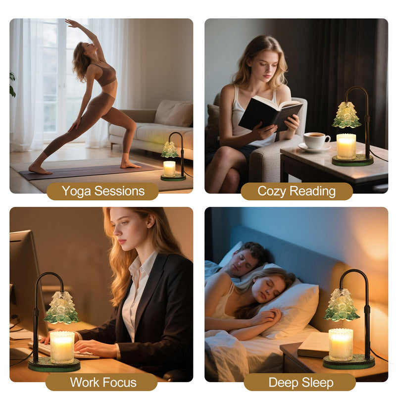 [vendor] Candle Warmer Lamp With Timer & Dimmer , Adjustable Wax