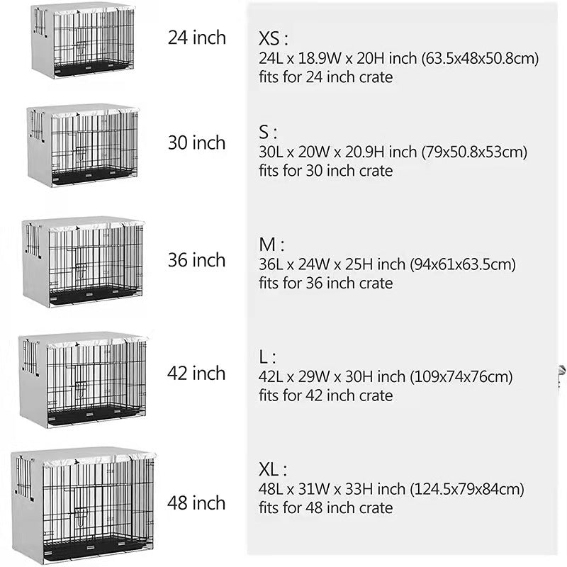 [vendor] Oxford Cloth Pet Cage Peripheral Durable Protective Cover