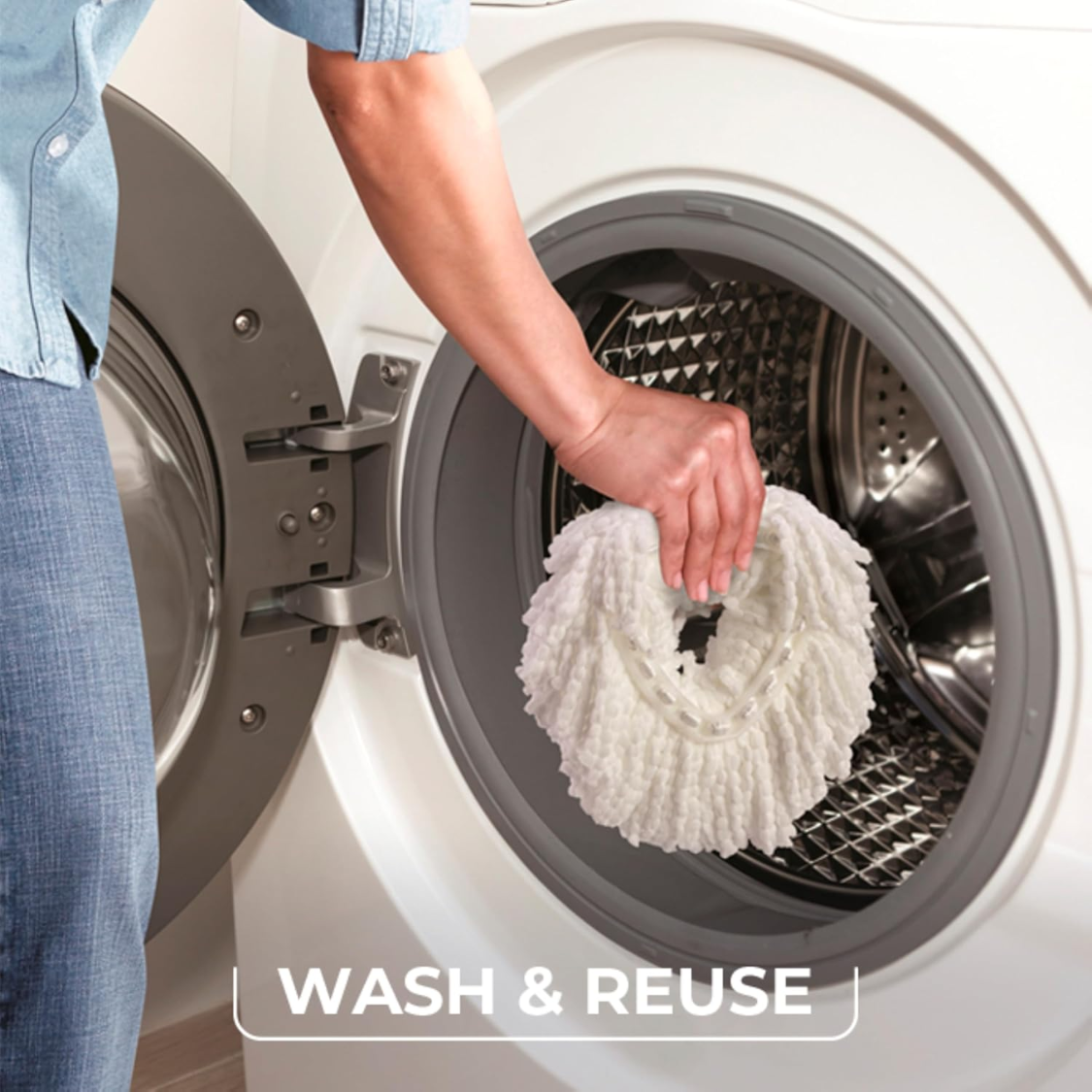 [vendor] EasyWring Microfiber Spin Mop Bucket Floor Cleaning
