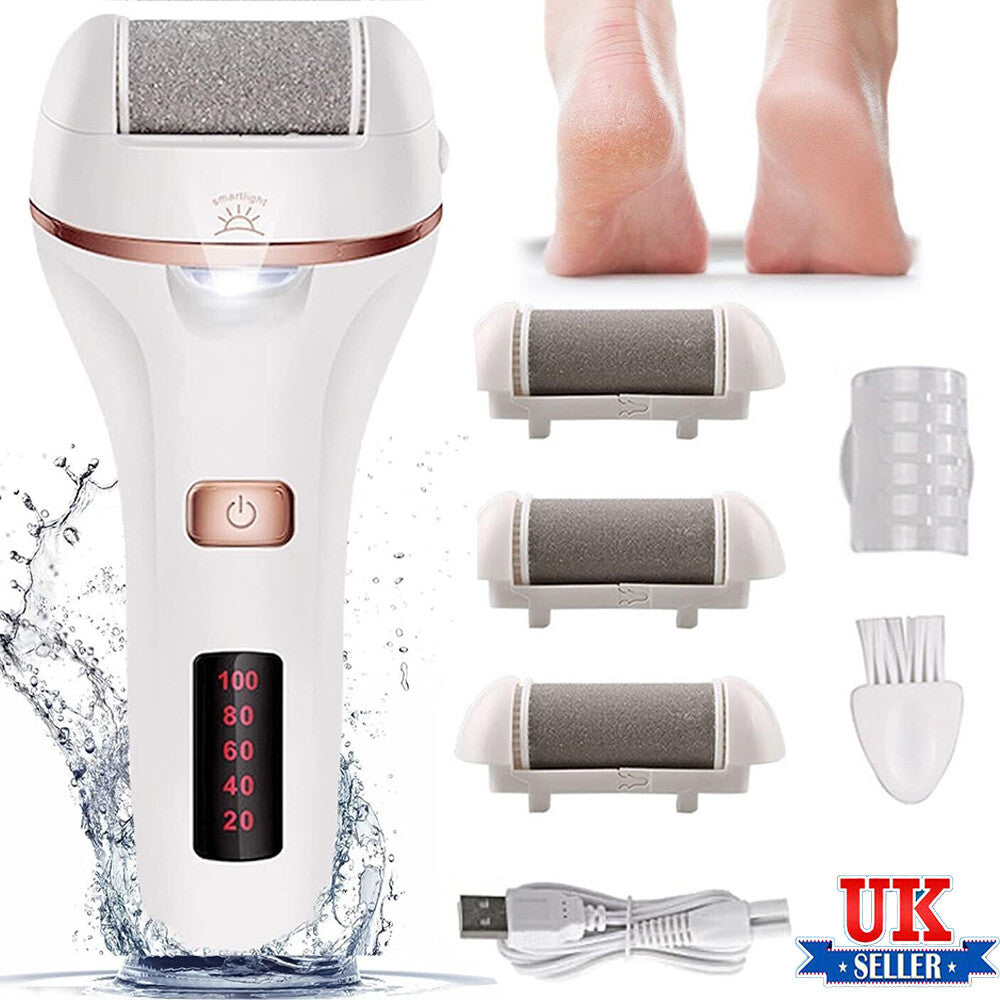 [vendor] Electric Foot File Rechargeable Callus Hard Skin Remover