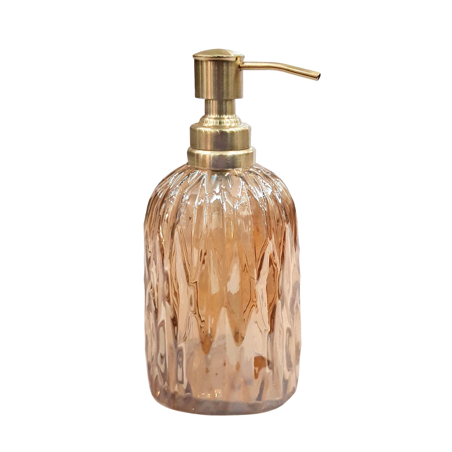 [vendor] Glass Liquid Soap Dispenser Pump Bottle Bathroom Vanity