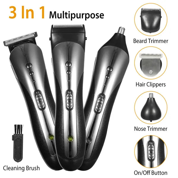 [vendor] Men Electric Hair Clipper Trimmer Rechargeable Beard