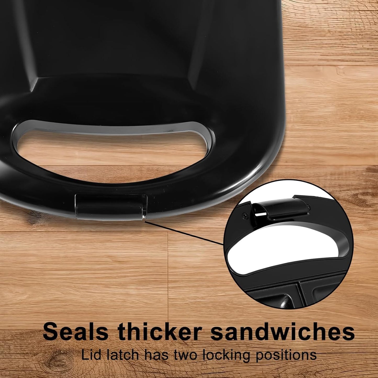 [vendor] Toastie Maker 2 Slice Sandwich Toaster Non-Stick Machine