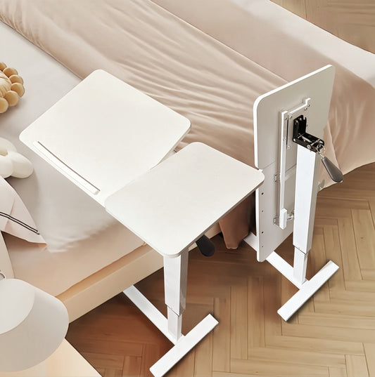 [vendor] Overbed Bedside Desk, Mobile Rolling Laptop Stand