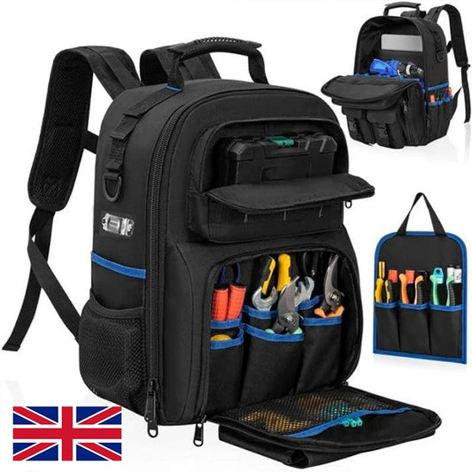 [vendor] Heavy Duty Tool Backpack Professional Electrician Tool