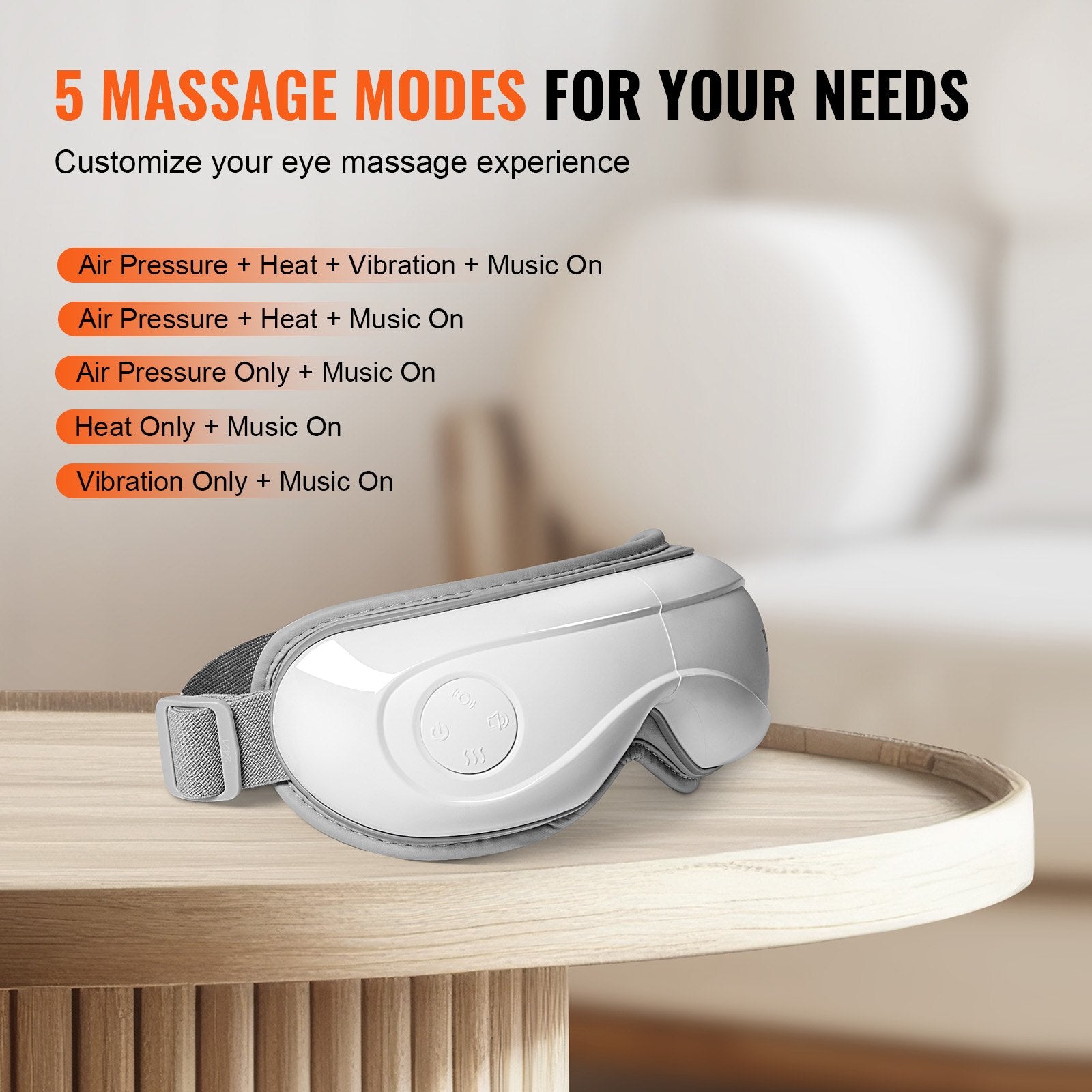 [vendor] VEVOR Eye Massager With Heat & Remote Eye Care Device 5