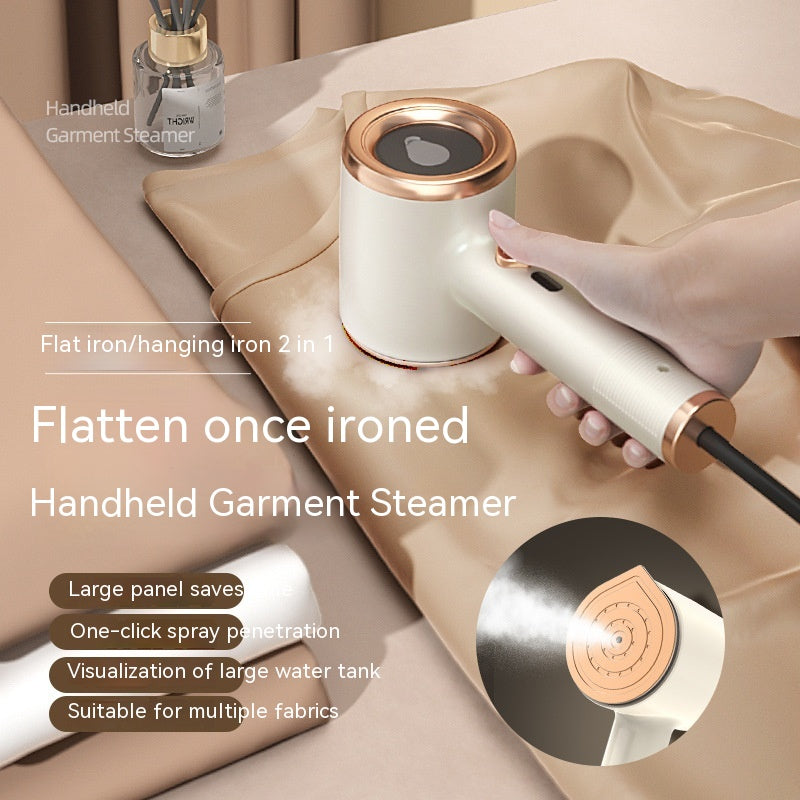 [vendor] Mini Portable Handheld Garment Steamer Fabric Steam Iron
