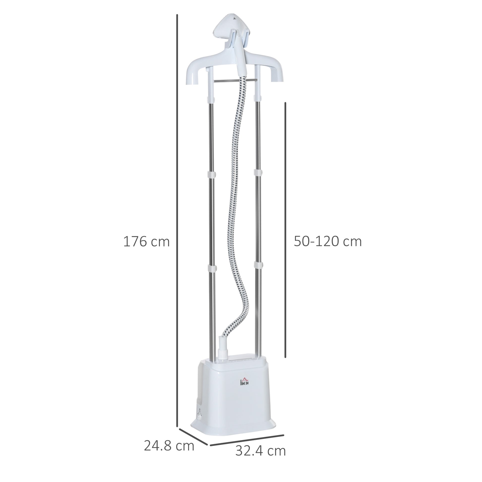 [vendor] Upright Garment Clothes Steamer With 6 Steam Setting,