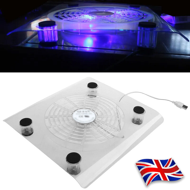 [vendor] 10 -15 Laptop Cooling Pad 1 USB Powered Fan Notebook