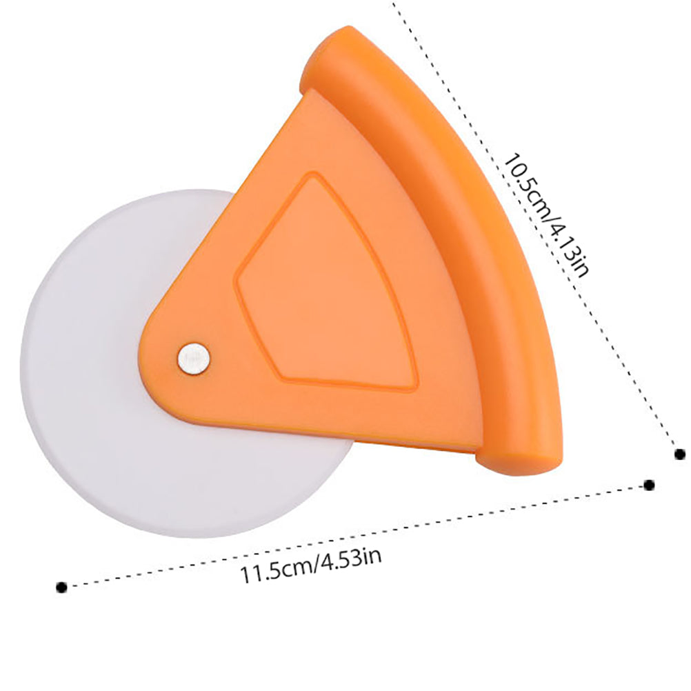 [vendor] Plastic Pizza Wheels Cutter Pizza Slicing Tool Cake