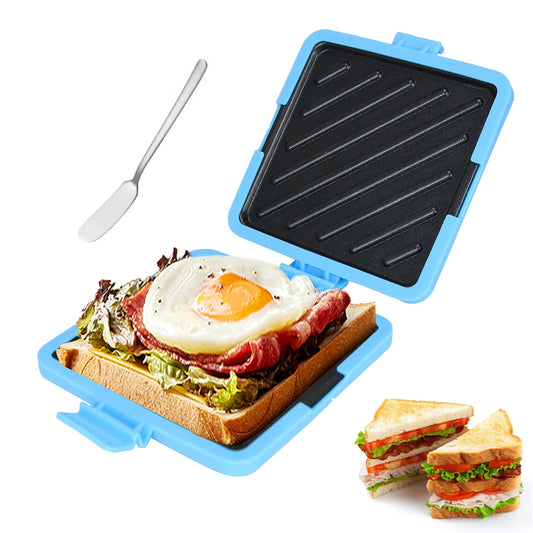 [vendor] Toasted Sandwich Maker Microwavable Machine Waffle Maker