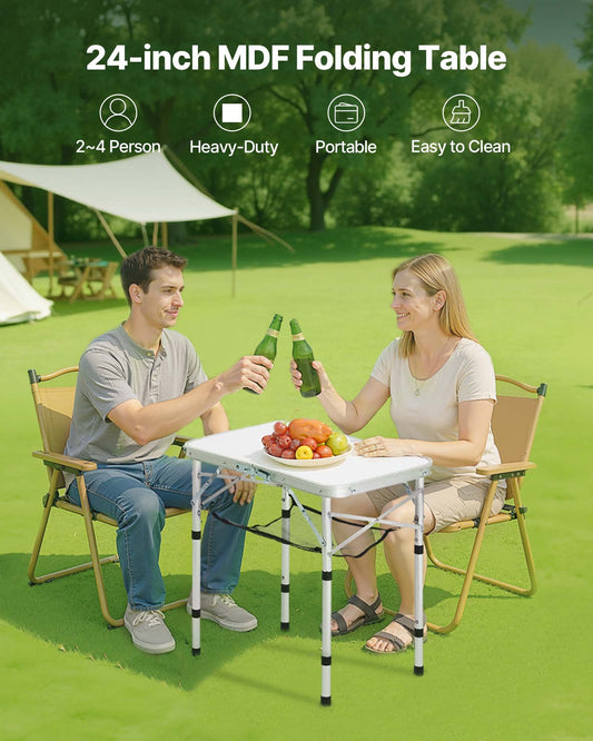 [vendor] 2ft Folding Portable Camping Table Aluminum Outdoor