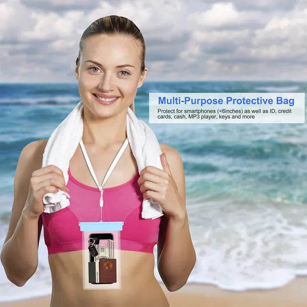 [vendor] Universal IPX8 Waterproof Phone Pouch Dry Bag Case