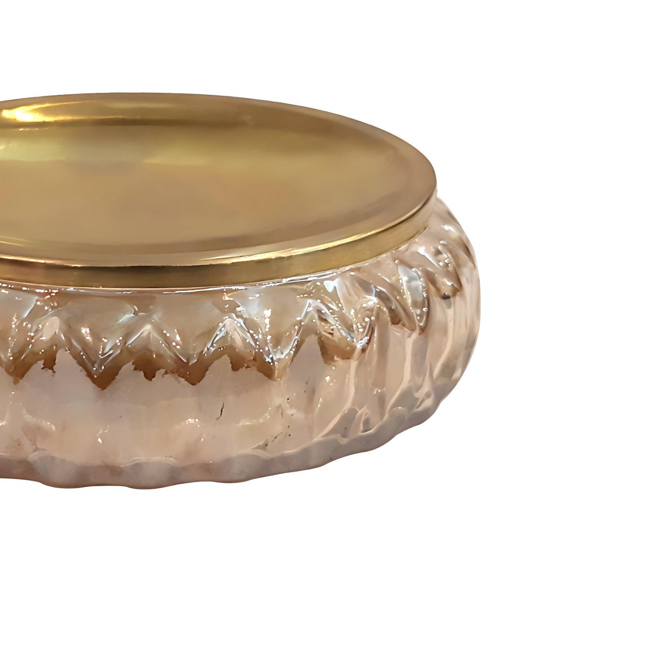 [vendor] Glass Soap Dish For Bathroom Counter,Shower & Kitchen Amber