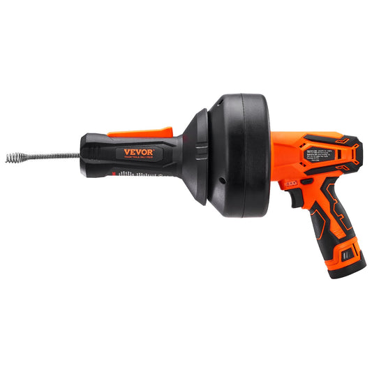 [vendor] 12V Electric Drain Auger, 25FT Cordless Plumbing Snake