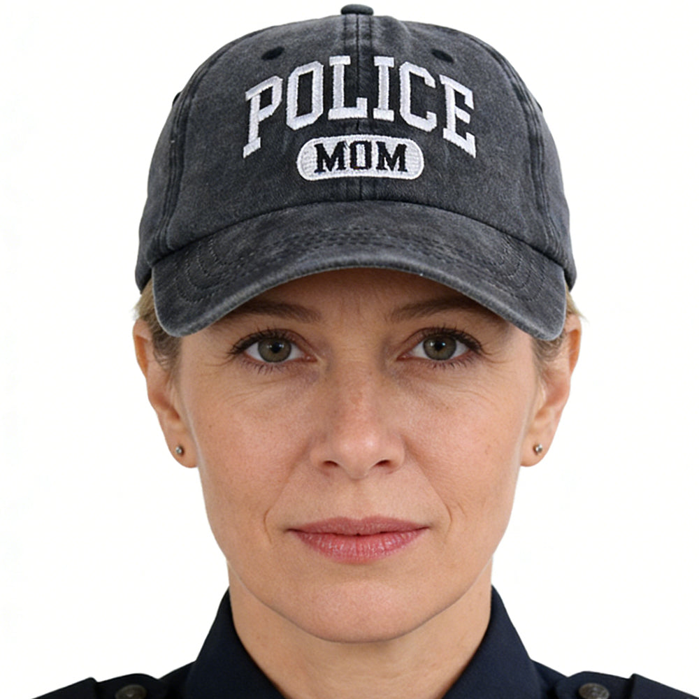 [vendor] Proud Police Mama Baseball Cap Gifts, Adjustable
