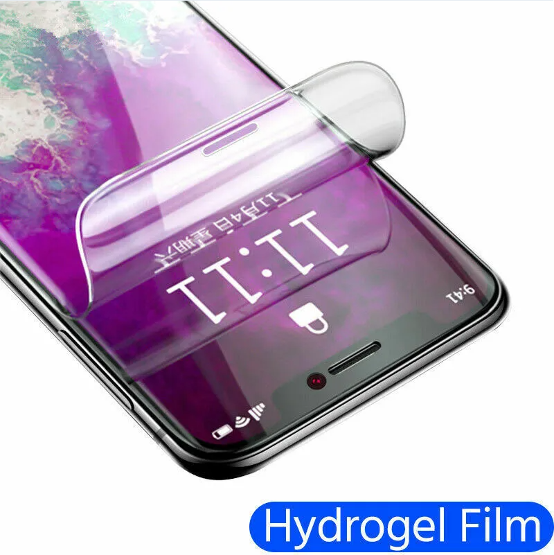 [vendor] 2PCS Hydrogel Screen Protector For 15 14 13 12 11 Pro