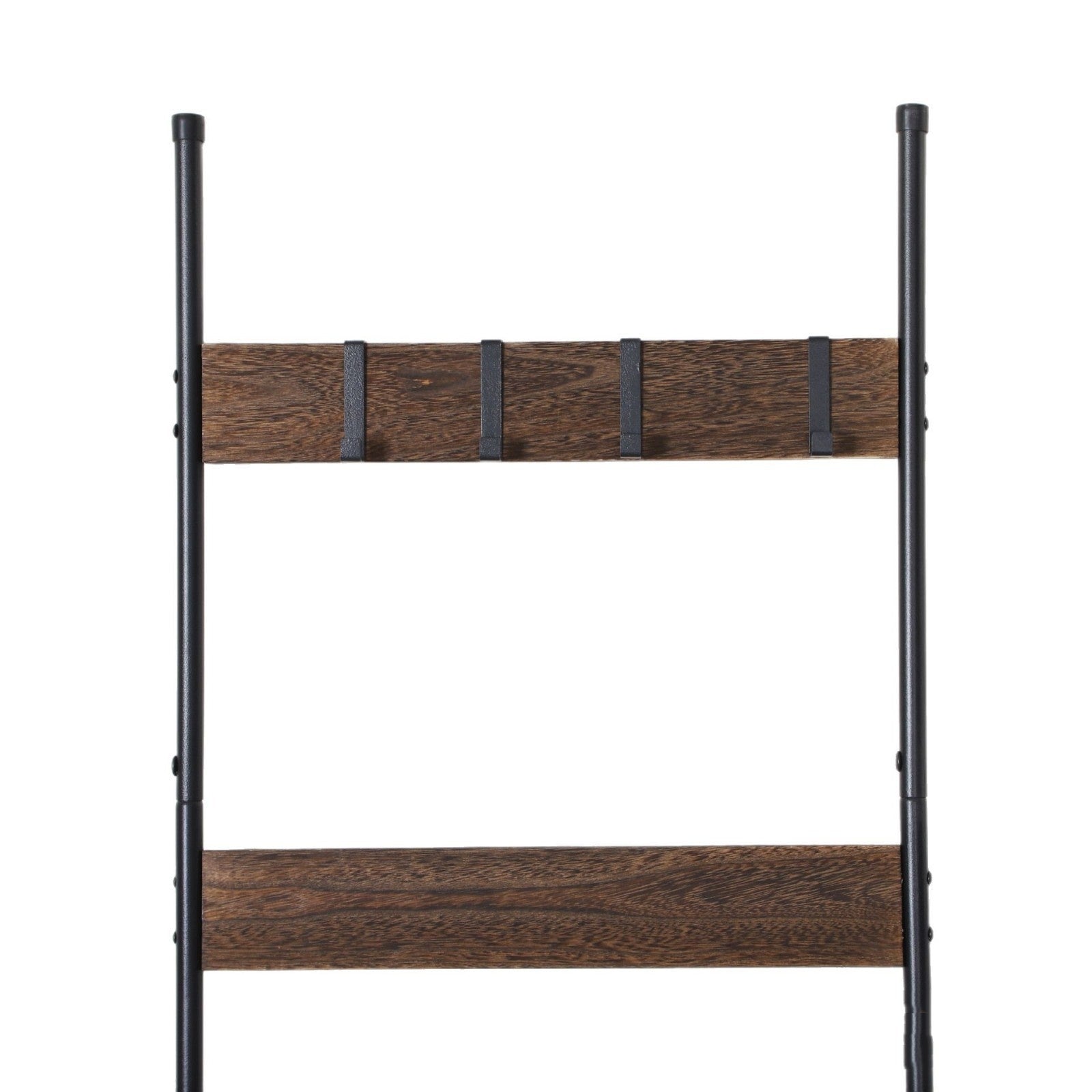 [vendor] Wooden Wall Towel Rack For Living Room Blanket Ladder