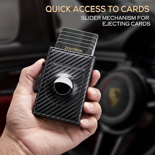 [vendor] Airtag Wallet Men Minimalist Up Wallet With Money Clip